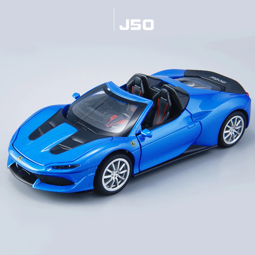 1:32 J50 транспортных средств горячий колеса Модель автомобиля металлический корпус двери можно открыть музыкальная с подсветкой машина литья под давлением игрушка