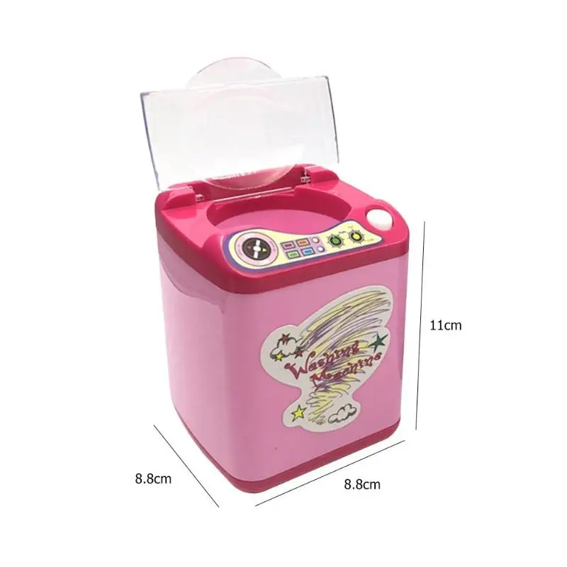 Mini Makeup Brush Cleaning Washing Machine Toys Children Housekeeping Toys Pretend Play Kids Toy Beauty Makeup Tools Mini Makeup Brush Cleaning Washing Machine Toys Children Housekeeping Toys Pretend Play Kids Toy Beauty Makeup Tools