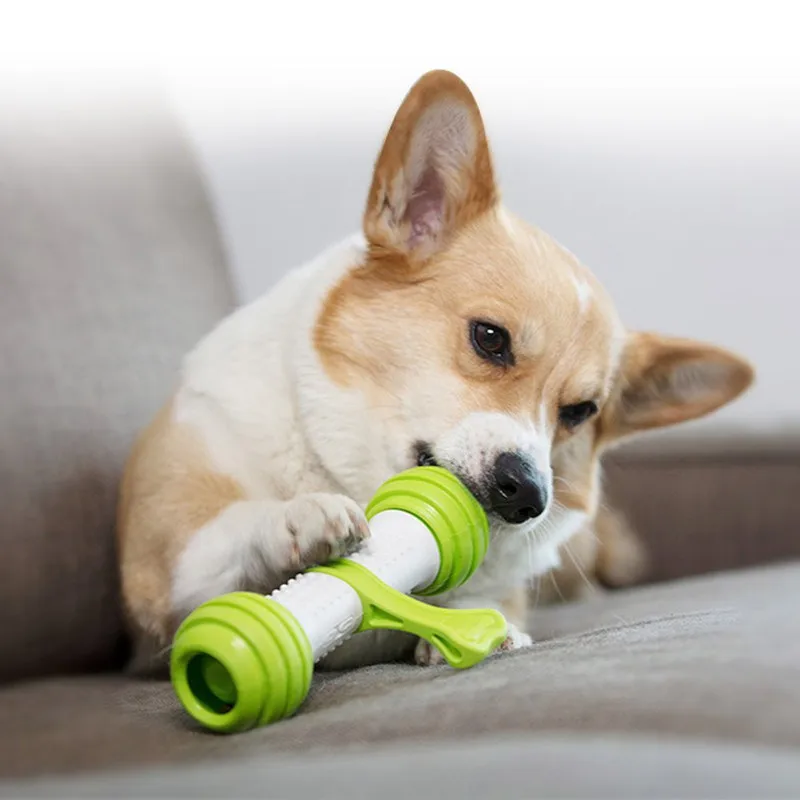 

Pet Activity Toy Electric Bone For Dog Cat Toy Automatic Activation Interactive Bone Shape Chew Teeth Clean Toys Pet Products