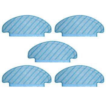 

5 Pcs Vacuum Cleaner Mop Cleaning Cloths for Ecovacs Deebot T8 Vacuum Cleaner Accessories Replacement Cloth Parts