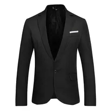 Однотонный Длинный блейзер Мужской Ретро Английский тонкий костюм куртка деловая производительность Повседневная из полиэстера мужская куртка дизайнерский блейзер