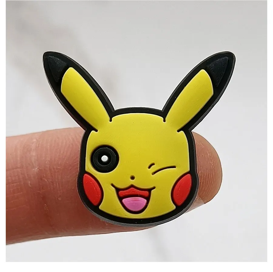 Novelty Design Japan Anime PVC Shoe Charms Sandal Accessories Cartoon Ball Animals Shoe Buckle Decoration Jibz For Croc Charms