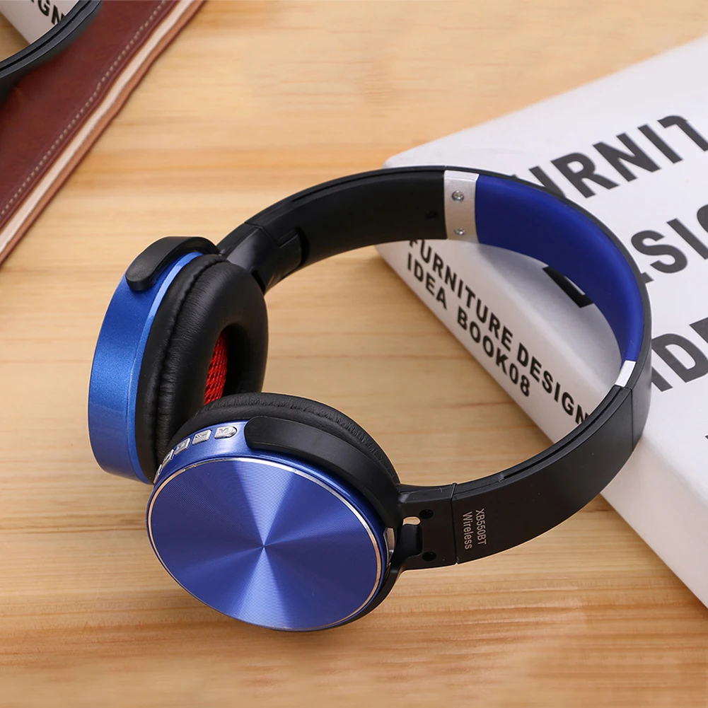 Bluetooth гарнитура беспроводная гарнитура поддерживает TF карту мобильный компьютер планшет тяжелый бас складной портативный регулируемый