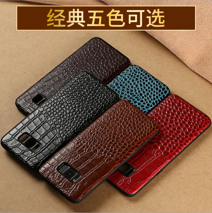 Чехол из натуральной крокодиловой кожи для телефона samsung galaxy A50 A70 A40 A20 Note 8 9 10 S8 S9 S10 plus