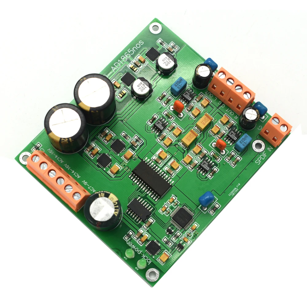 Новый AD1865 dac r2r декодирование nos режим ak4118 поддержка 24bit 192K|Усилители мощности| |