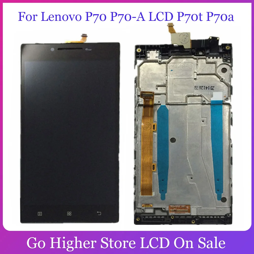 ЖК дисплей 5 0 ''для Lenovo P70A P70 A сенсорная панель стекло в сборе запасные части