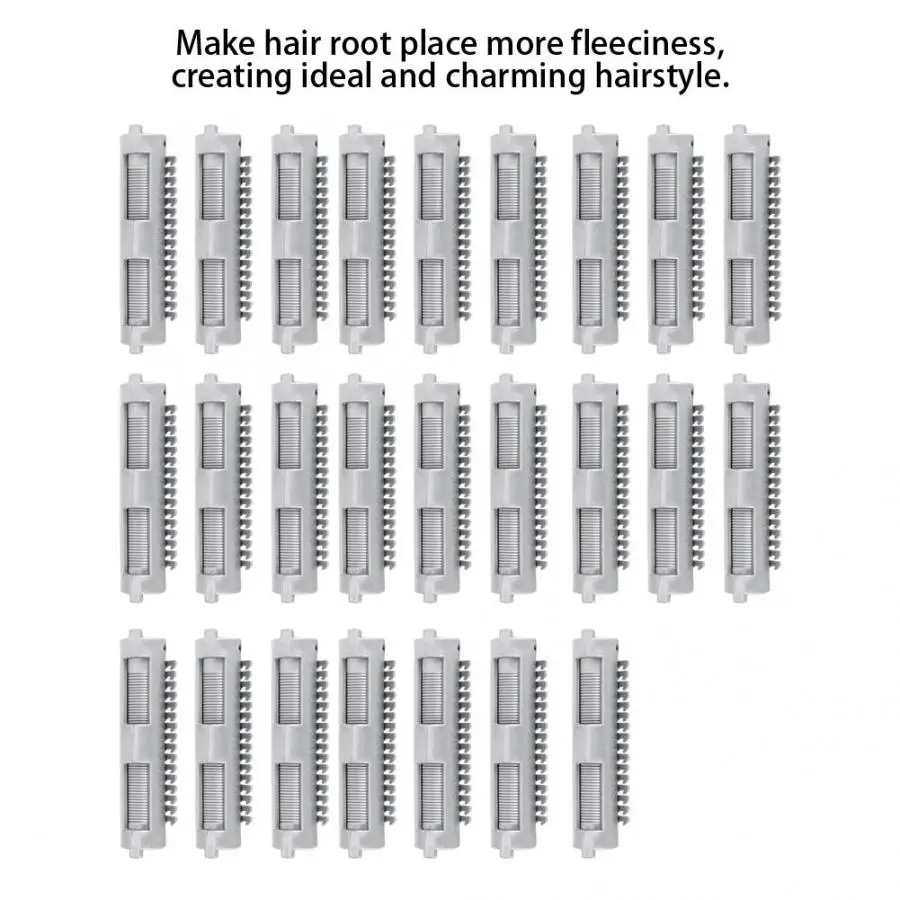 Спиральные бигуди 25 шт. Перманентная завивка волос стержни ролики зажимы бигуди пряди на клипсах инструмент для укладки волос салон щипцы для завивки волос