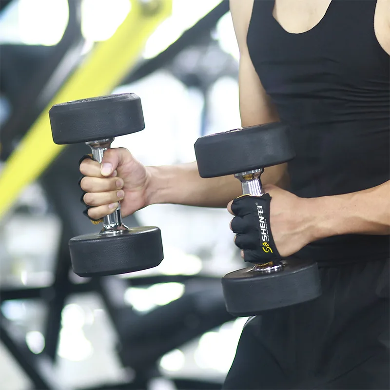 

Fitness Gloves Men's Sports Anti-slip Pull Horizontal Bar Chin-up Anti-Calluses Training Ultra-Thin Profession Single Pole Summe