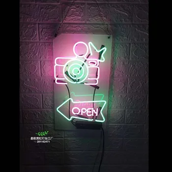 

Arrow Marker Neon Sign Light Beer Bar Pub Home Room Wall Decor 14'' x9''