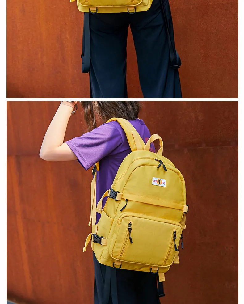 School Bag Backpack For Girls Oxford Waterproof Travel Backpack Sports School Bags For Teenager Boys USB Charger Laptop Backpack