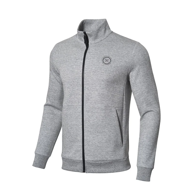 (Break Code) мужская Толстовка ли нин обычный крой 66% хлопок 34% полиэстер подкладка Li Ning