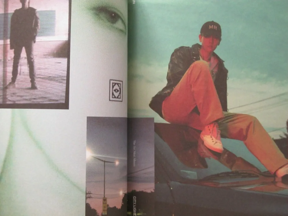 EXO 伯贤亲笔签名迷你1 City Lights 20