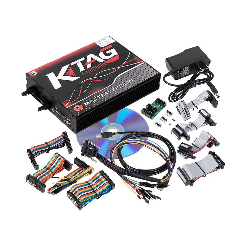 KTAG K-TAG V7.020 V2.23 2 светодиодный мастер-версия без знака предел автомобиль/мотоцикл/Грузовик ECU программирование FW V7.020 SW V2.23 функция BDM