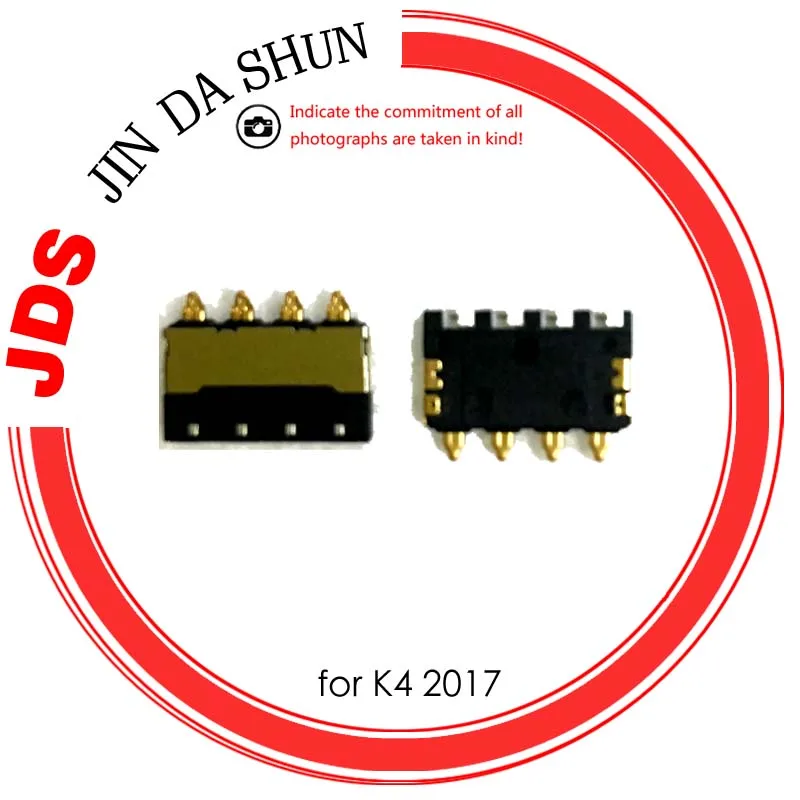4 Pin Батарея разъем FFC клип держатель логика материнская плата для LG K4 2017 X230 |