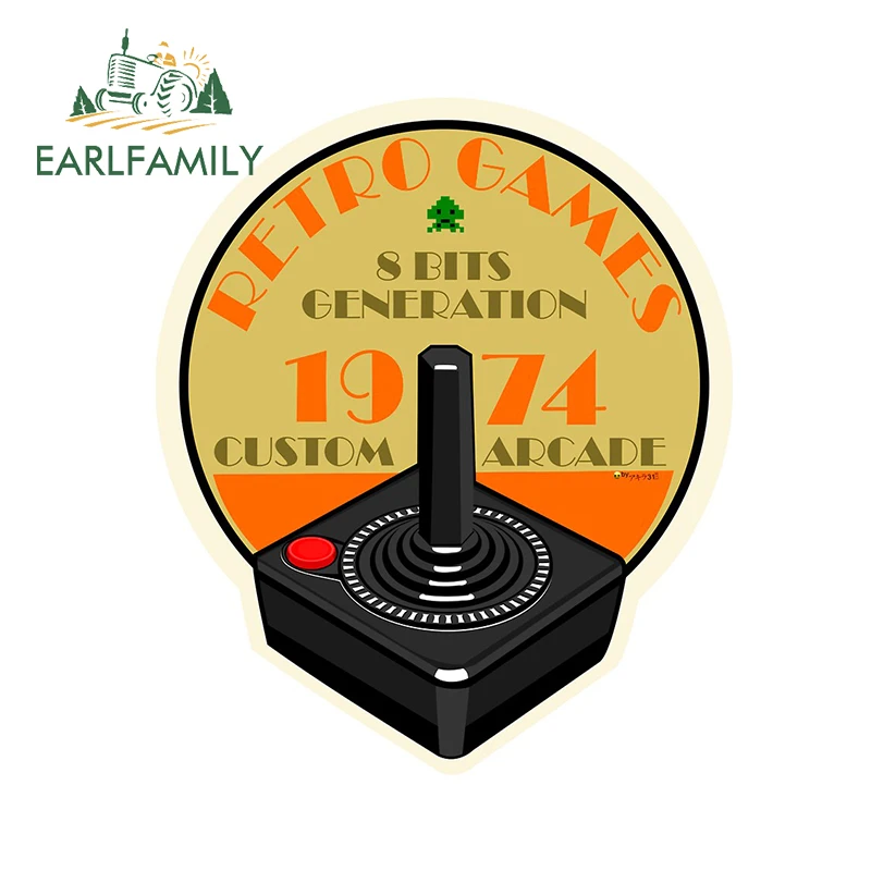 EARLFAMILY 13 см x 11 для ретро-джойстика наклейка кемпера грузовика сделай сам