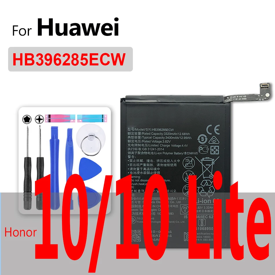 best battery phone Battery For Huawei honor 5C 6 6A 6C 6X 7 7C 7A 7S 7X 8 8A 8S 8C 8X 9 9i 10 10i 20 20i Lite Pro Plus/nova 2 2i 3 3i 3E 4 4e 5i 10000mah battery mobile Phone Batteries