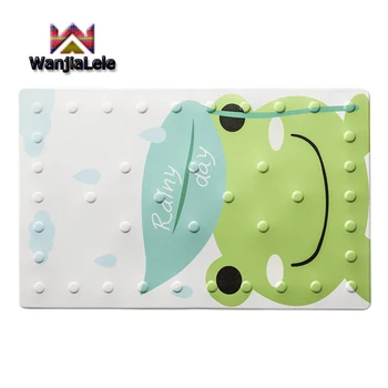 

Bath Mats Strong Adsorption Sucker Shower Bathtub Mats Cute Cartoon PU Foot Pads Non-Slip Bathroom Floor Rugs Safety Comfortable