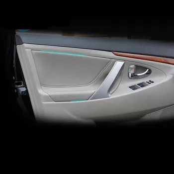 

Microfibre Leather Interior Doors Panel Armrest Decorated Cover For Toyota Carmy 2006 0708 09 10 11 2012 CAB117