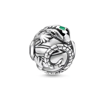 

Lizard Beads Charms 925 Sterling Silver DIY Jewelry Accessories Fit Bracelet Bangles Thomas Necklace European Gift Women Men