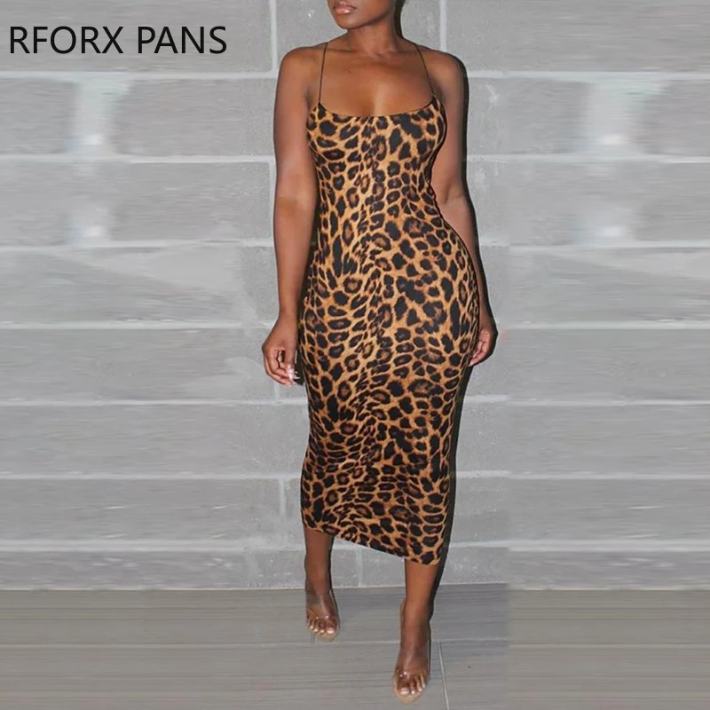 leopard print bodycon