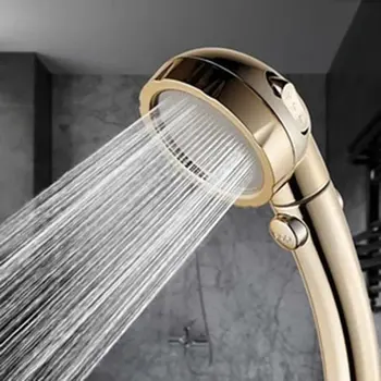 

Three-speed Adjustment Comfortable Rain Thread Installation Switch Supercharged Nozzle Removable And Water-saving Shower