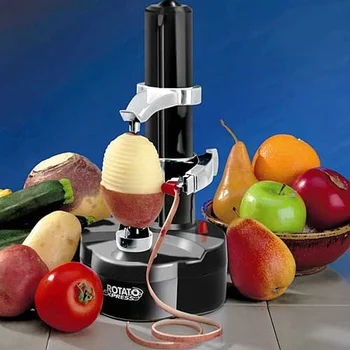 

Multifunction Electric Vegetables Fruit Apple Peeler Automatic peeling Machine Touch Rotate Peeler Stainless Steel Blades 2019