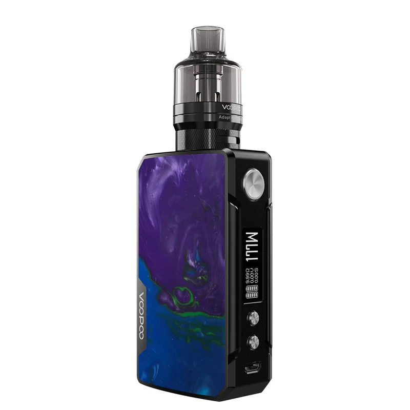 Оригинальный VOOPOO Drag 2 Refresh Edition Vape Kit Gene. Fit chip 4 5 мл Pnp Pod бак с PnP VM5 VM6 0 15 0.2ohm катушки