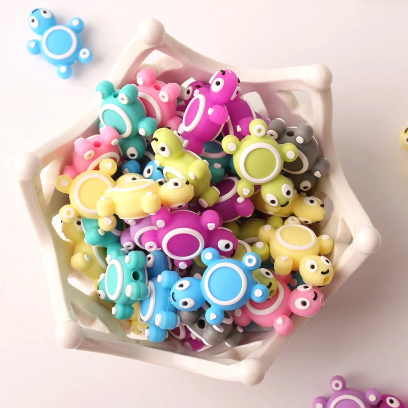 

1PC Silicone Turtle Baby Teethers Food Grade Tortoise Silicone Tiny Rod Children's Goods Nurse Gift Baby Teether BPA Free Toys