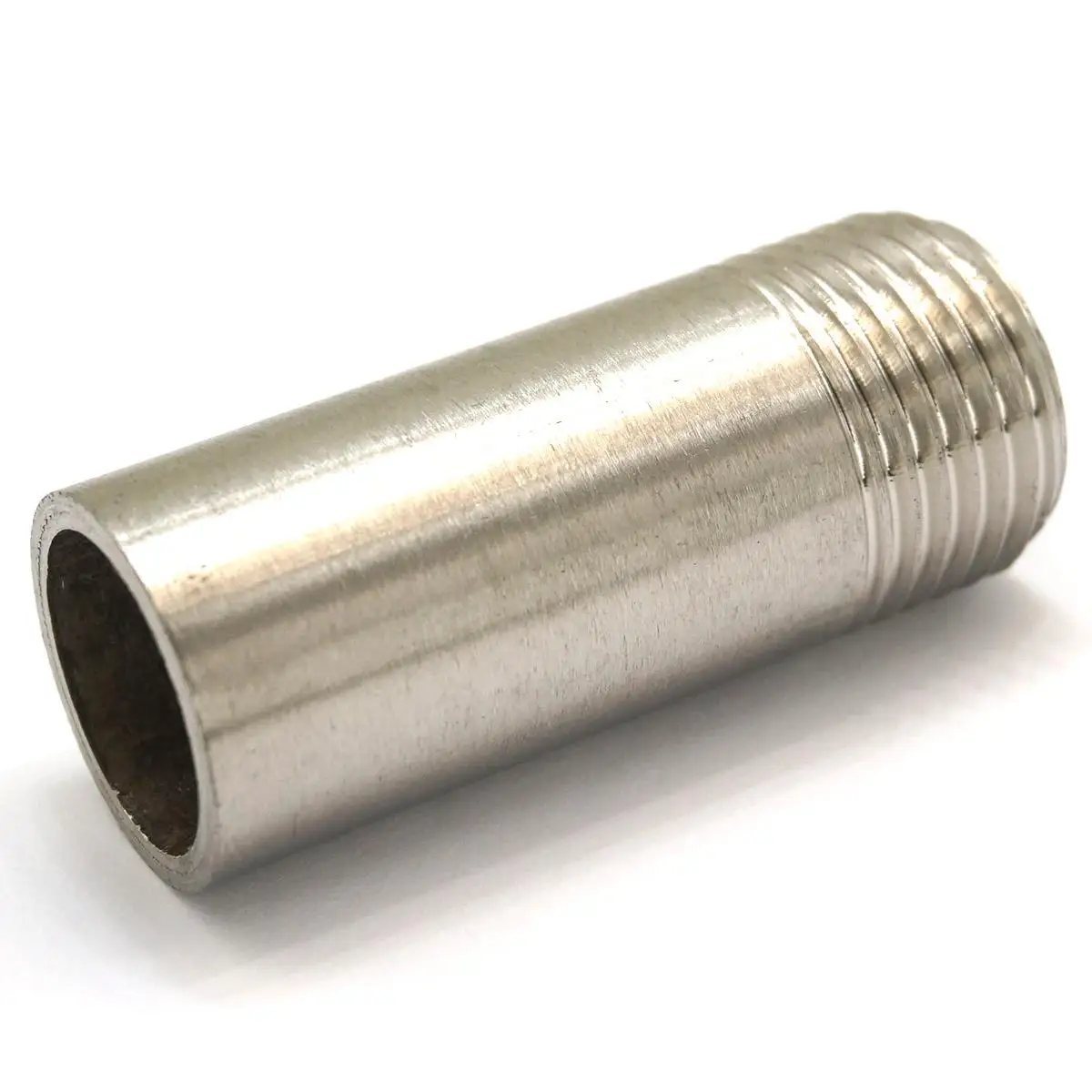 

1/2" BSP Male Thread Length 50mm 304 Stainless Steel Pipe Fitting Weld Nipple Coupling Connector BSP,