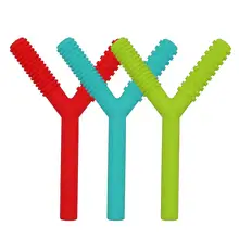 Baby Teether Toys Toddle Safe BPA Free Teething Ring Silicone Chew Dental Care Toothbrush Nursing Beads Gift For Infant