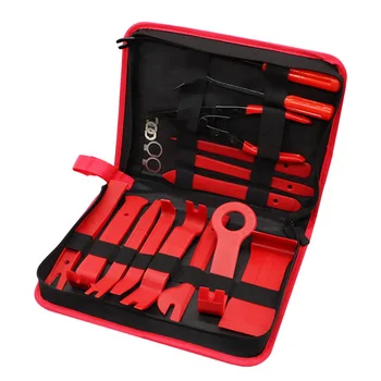 

19Pcs Portable Auto Car Radio Panel Door Clip Panel Trim Dash Audio Removal Installer Pry Kit Repair Tool Hand Tool