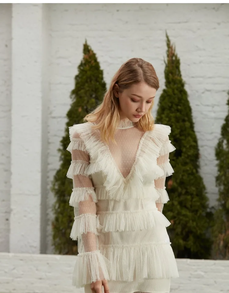 EASYSMALL, женское весеннее платье, модное, черное, сексуальное, высокого класса, Vestidos, вечерние, повседневные, с высокой талией, с длинным рукавом, короткие платья