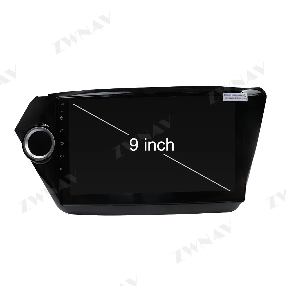 Clearance car dvd player Android 9.1 2 Din GPS Car Stereo For Kia Rio 2010 2011 2012 2013-2018 Head Unit Multimedia Player Wifi Map BT 6