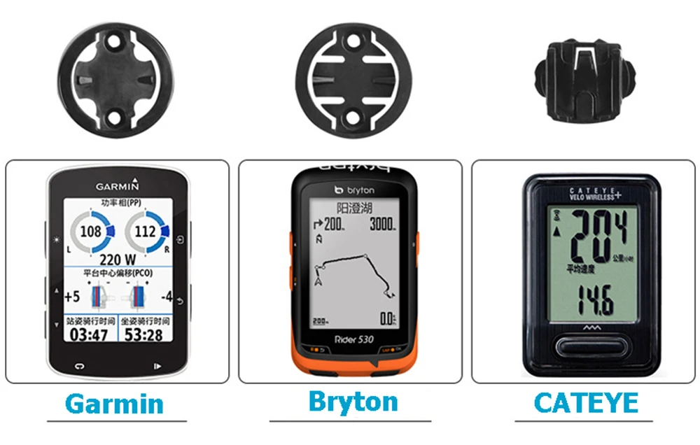 Bicycle Computer Camera Holder Bike Handlebar Extension Mount MTB Road Bike Bracket For Garmin Bryton CATEYE GoPro BC0200 (8)