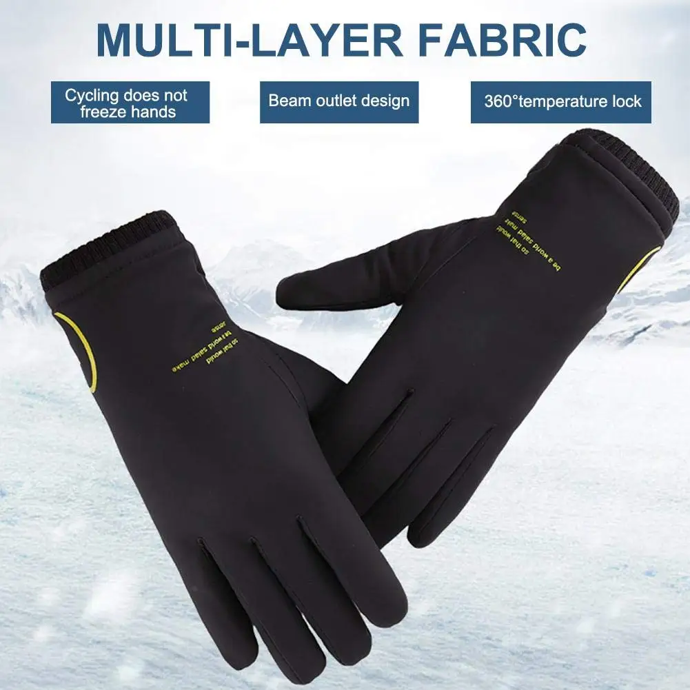 Unisex Men Women Winter Gloves Winter Thermal Magic Stretch Mens Womans Warm Gloves
