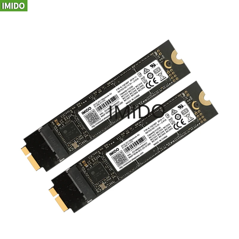 Новый Macbook Air A1369 A1370 для 2010 года 2011 128 ГБ 256 512 ТБ 2 SSD MC503 MC504 MC505 MC506 MC965 MC966 MC968