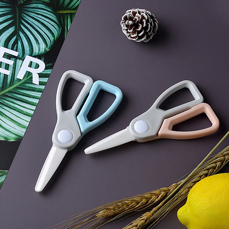 Baby Food Mills Ceramic Scissors Household Toddler Feeding Aid Scissors Cutting Box Baby Supplies Tableware Health Baby Food Machine