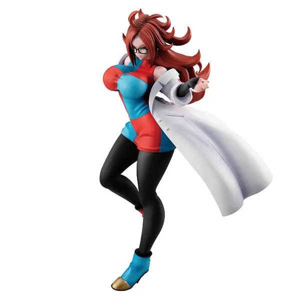 Оригинальная фигурка Dragon Ball Android 21 MH 21 см качественная фигурка коллекция игрушек на Рождество G081