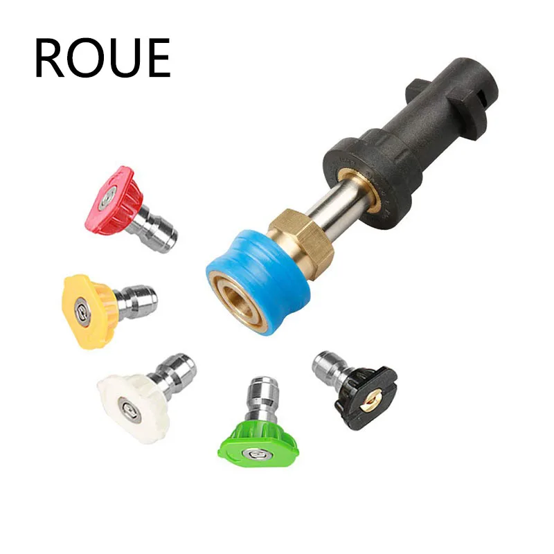 ROUE Gs канализационная насадка 1/4 &quotBsp 1 вперед 3 назад мойка высокого