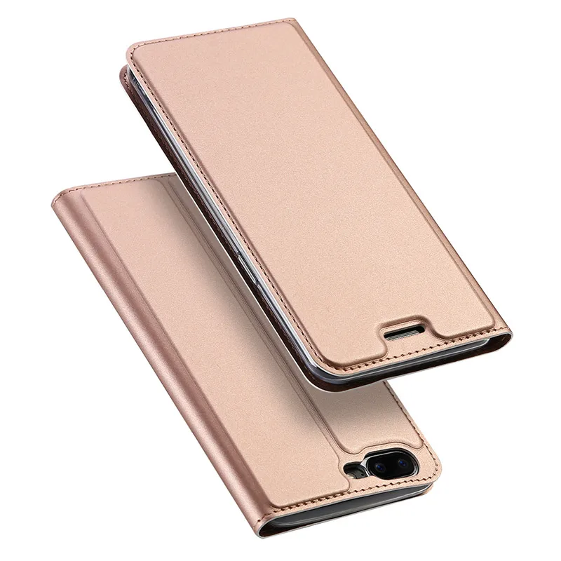 Кожаный чехол для OnePlus 5 5T 6 Funda, роскошный флип-чехол с подставкой для карт, чехол-кошелек, чехол для OnePlus 7 Pro 6 6 T, футляр для телефона Hoesje - Цвет: Розовый