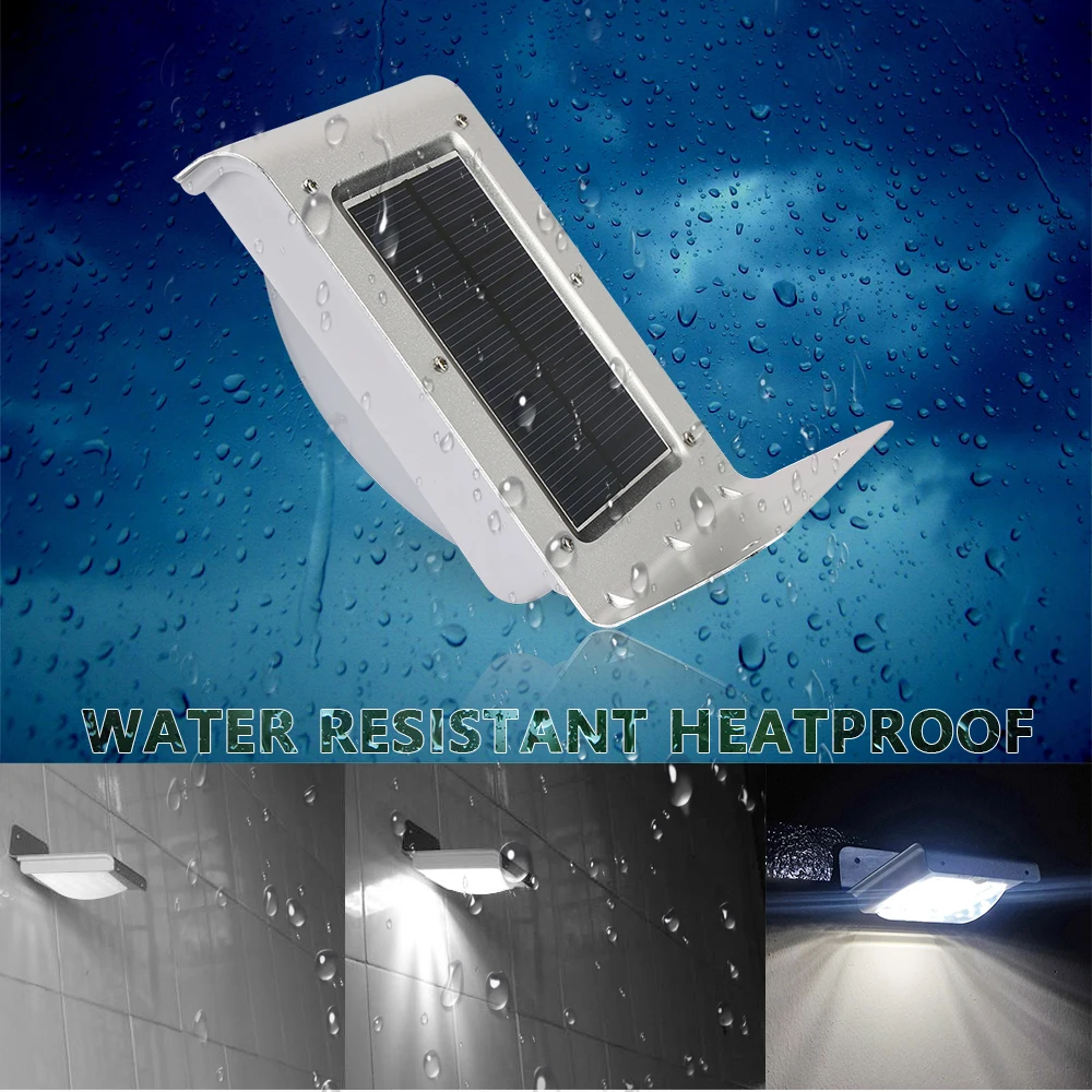 1/2/4 шт светодиодный солнечный свет Открытый водонепроницаемый IP65 16LED датчик