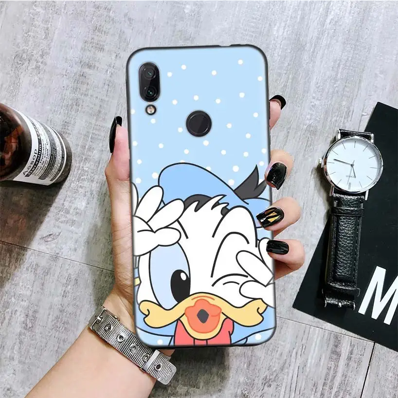 Mi nnie девять черная крышка чехол для телефона для Xiaomi Redmi Note фотоаппаратов моментальной печати 8 7 7S 7A 6 S2 GO K20 Pro 6A mi 6X 5X A1 CC 9 8 Coque