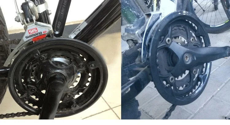 Велосипед crankset 42T цепь защитный диск крышка 10/10. 5 см MTB горный велосипед звезда для цепи велосипеда