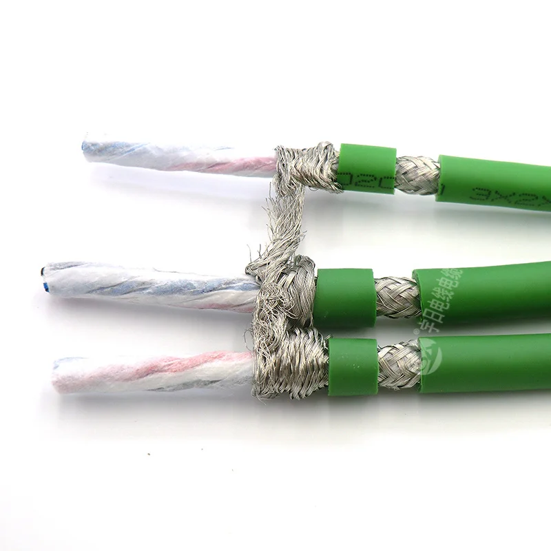 Кабель передачи данных Drag Chain 12 ядер мм² 24awg сверхгибкая экранированная витая