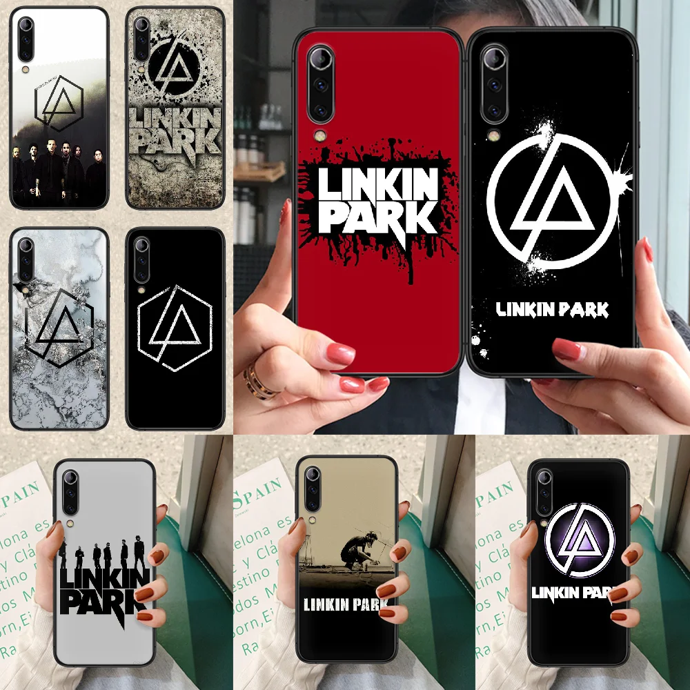 Чехол для телефона linkin Rock and park Xiaomi Mi note 10 A3 9 MAX 3 A2 8 Lite Pro ultra black Etui мягкий