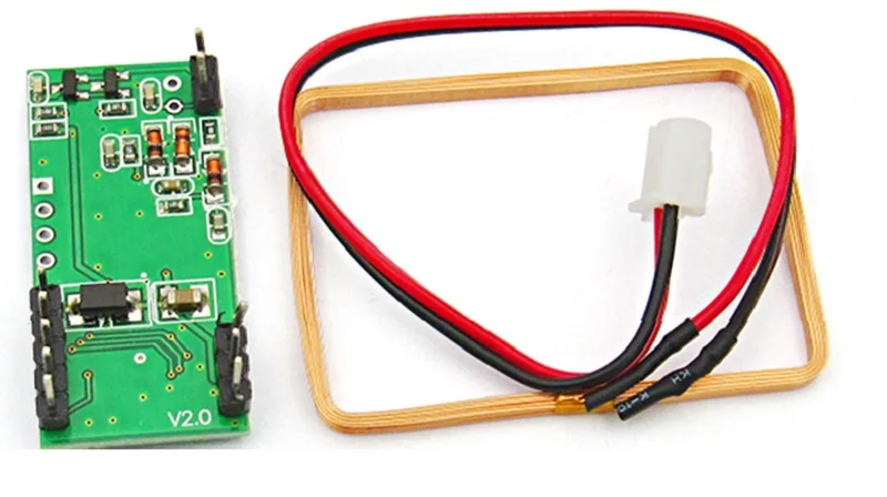 Радиочастотный модуль 125 кГц считыватель RDM6300 UART с последовательным выходом