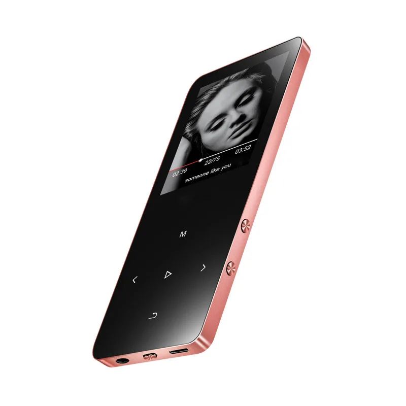 Модный Bluetooth MP3 многоязычный сенсорный экран музыкальный плеер Портативный Walkman игровой MP3 Поддержка Радио FM 128G TF OTG наушники