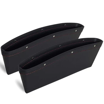 

Car Seat Storage Box, 2 Pack Front Car Seat spaceFiller Car Seat Organizer for Holding Phone, Sunglasses, Keys, Cards, Wallets,
