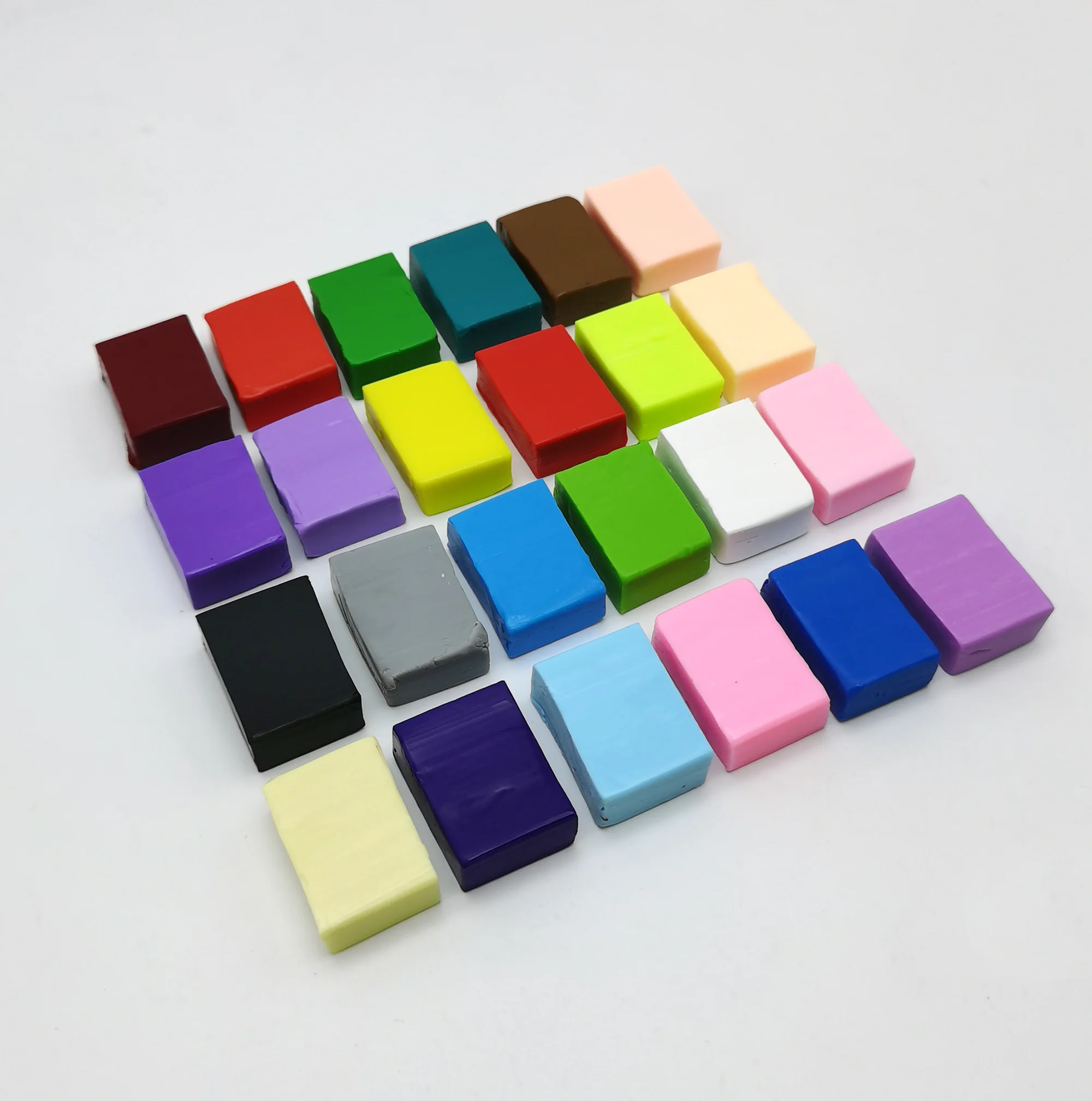 WorldwideSellsPopularFlexibleDurableStrengthOvenBakePolymerClayPolyclayKidsClayGifts24Color10gBlock-AliExpress26