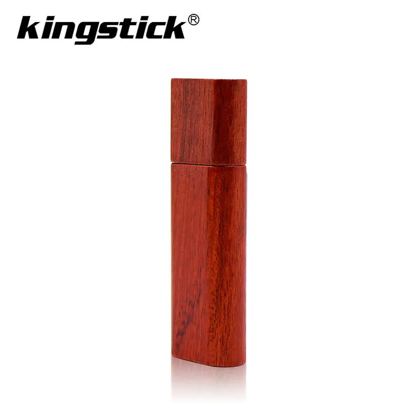 Хит продаж прямоугольная деревянная красная древесина u диск флеш USB 2 0 подарок